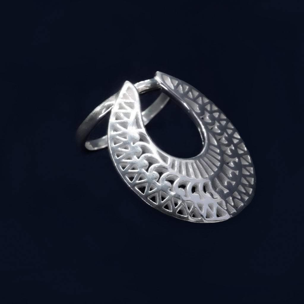 Sabyavi Ring Arabesque Filigree Ring Sterling Silver