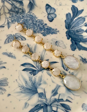 Sabyavi Earrings Stone Studded Fashion Earrings