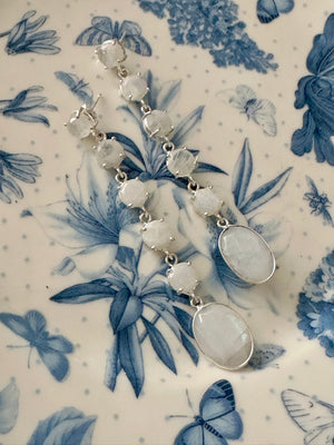 Sabyavi Earrings Stone Studded Fashion Earrings
