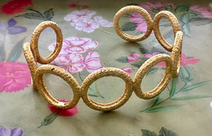 Sabyavi Gold Plated Fashion Cuff Bracelet